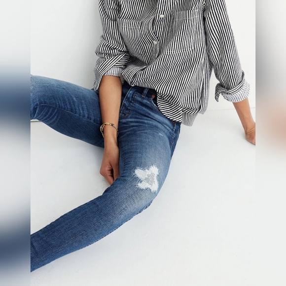 Madewell 9" High-Rise Skinny Jeans in Allegra Wash … - Picture 2 of 13
